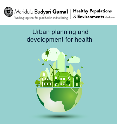 Globe urban planning and development for health image
